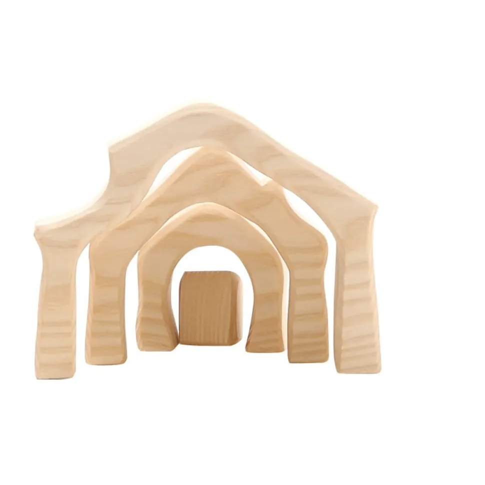 Ostheimer Kerststal Mini 4-delig 66560