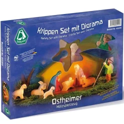 Ostheimer Kerststal Set 11-delig 60205