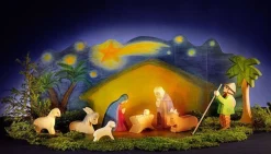 Ostheimer Kerststal Set 11-delig 60205