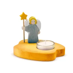 Ostheimer Theelicht met Engel Blauw 5530281