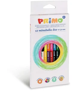 Primo Kleurpotlood 12=24 ø3.8 mm in doos Set 12-delig