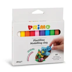 Primo Kneedklei 10 kleuren (10x18gr)