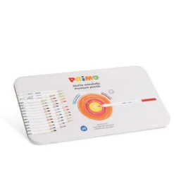Primo Minabella Kleurpotloden ø3.8 Set 36-delig in blik
