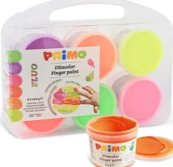 Primo Vingerverf Fluor 6 Potjes (6x100g)