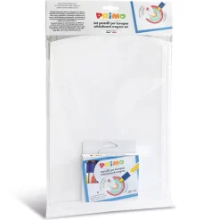 Primo Waskrijt 8 stuks met Grip en Whiteboard