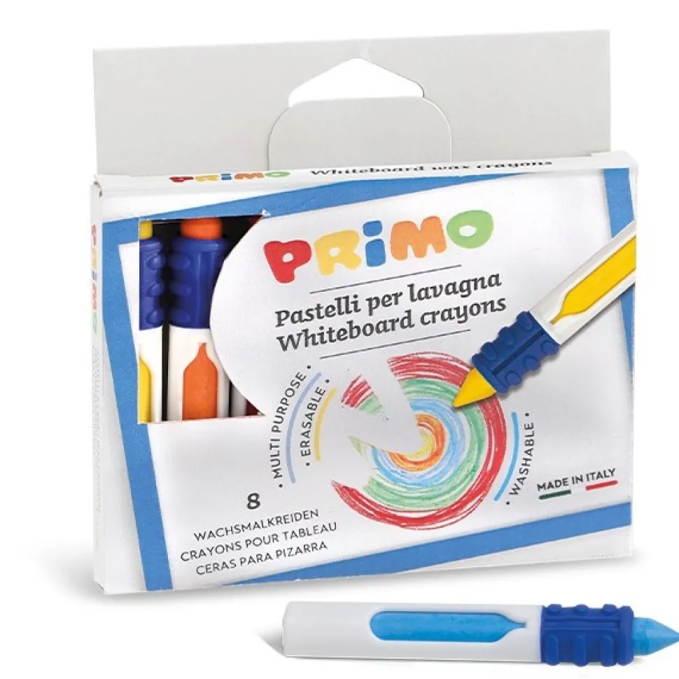 Primo Waskrijtjes Uitwisbaar met Grip Set 8-delig