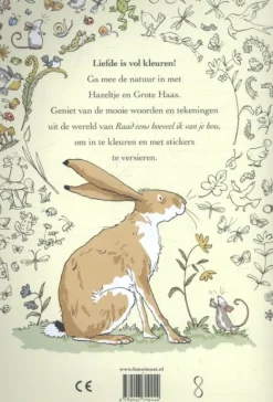 Raad eens hoeveel ik van je hou (kleurboek)