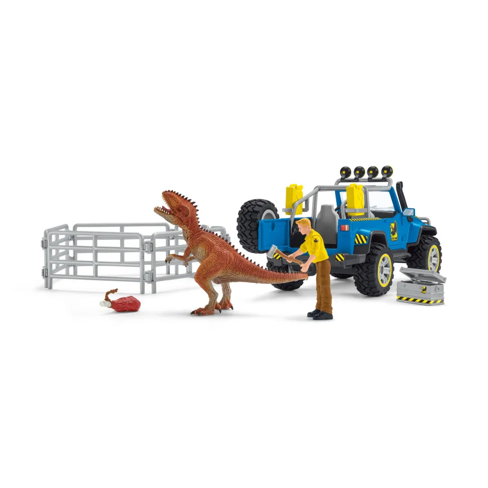 Schleich Speelset Off Road Jeep met Dino Wachtpost 41464