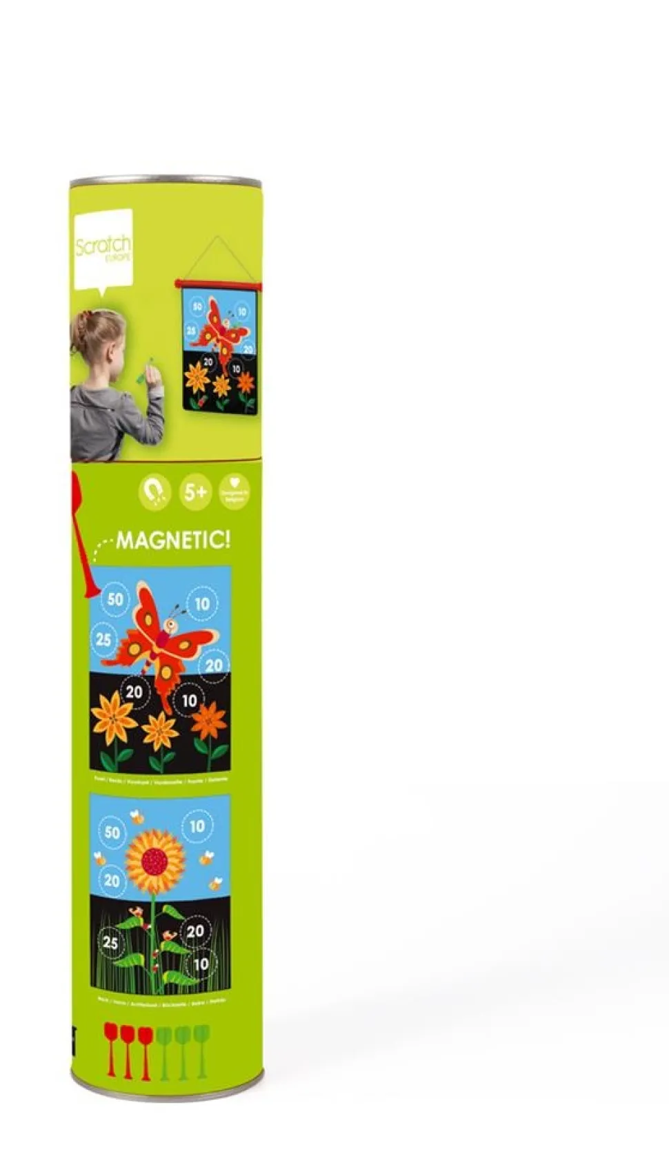 Scratch Magnetisch Dart Spel Tuin