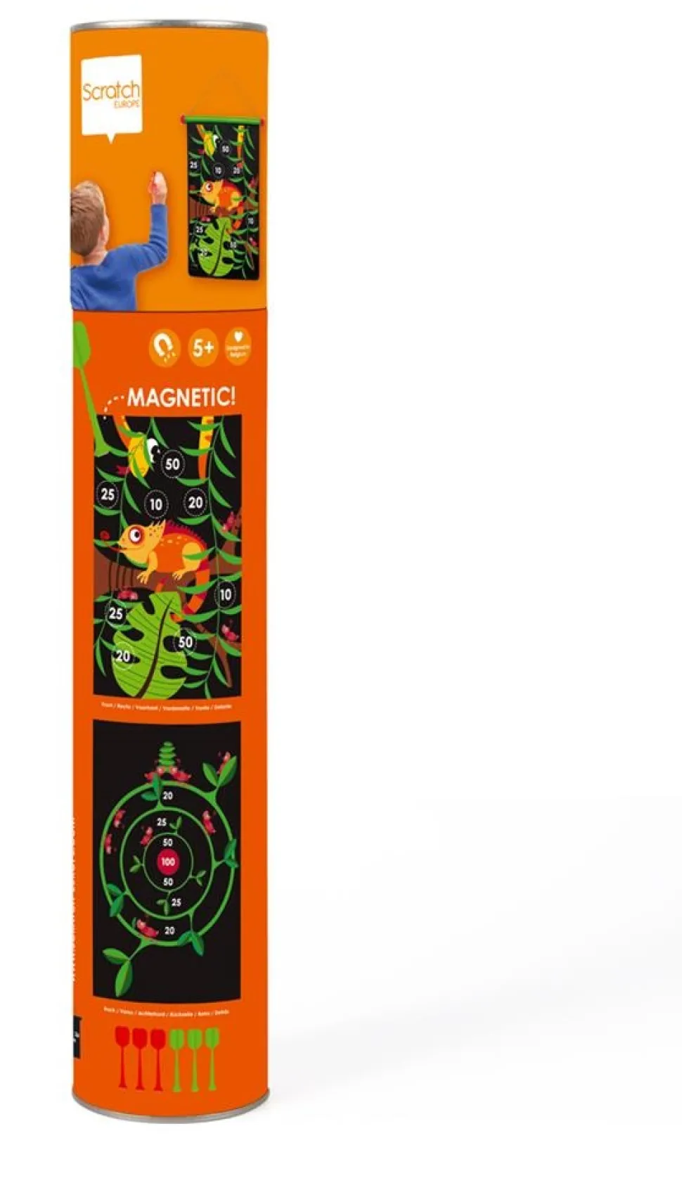 Scratch Magnetisch Dart Spel Jungle