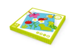 Scratch Puzzel Reliëf Tuin Hout