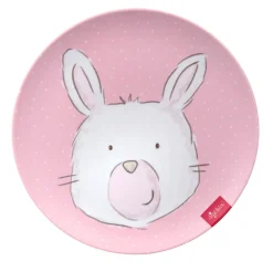 sigikid Bord Melamine Konijn Roze
