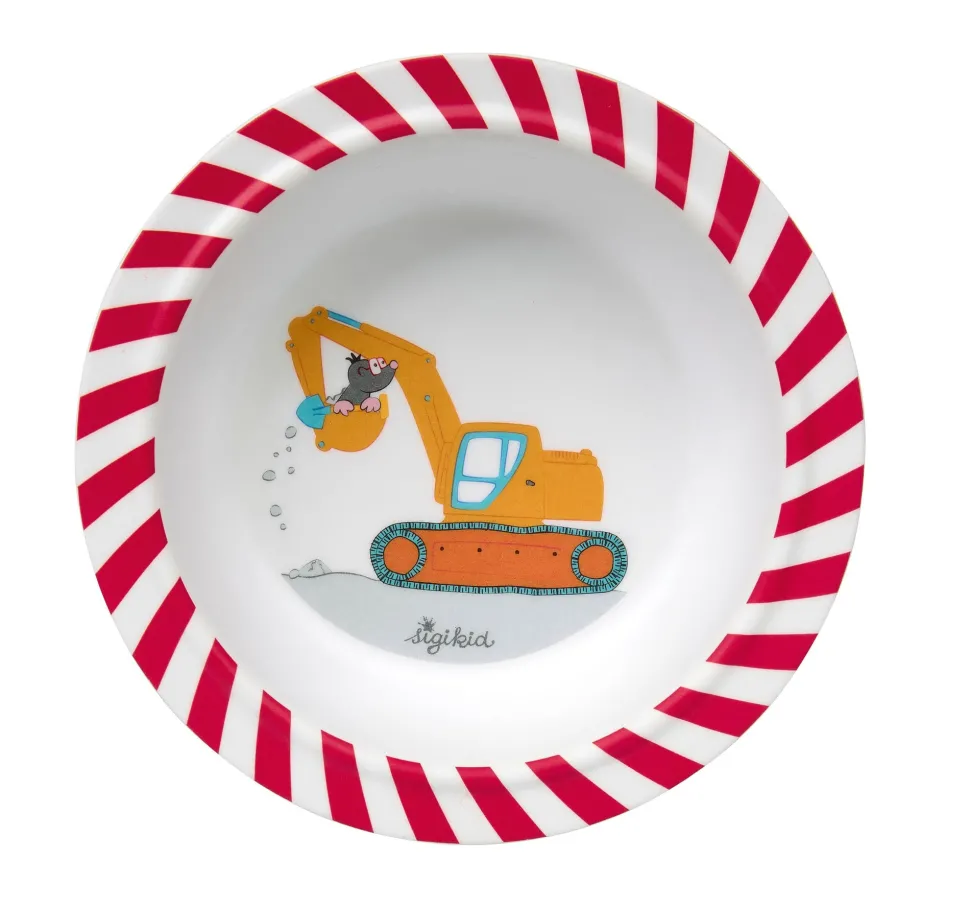 sigikid Dinner Set Bouw Melamine
