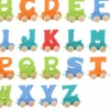 Small Foot Lettertrein Letters Gekleurd Hout