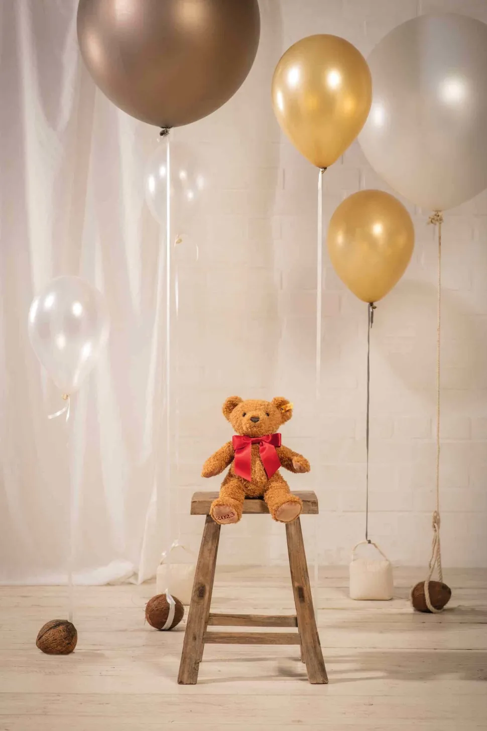 Steiff Knuffel Beer Cosy Year Bear 2023 34cm