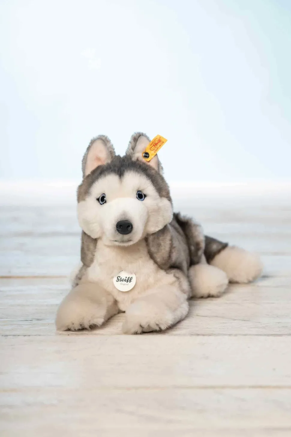 Steiff Knuffel Hond Bernie Husky 33cm