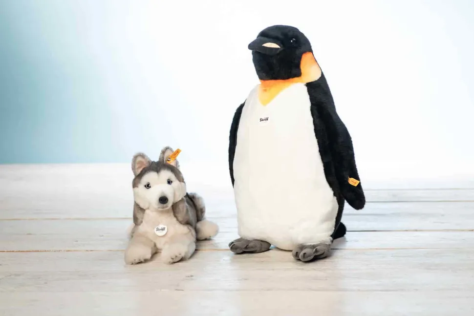 Steiff Knuffel Hond Bernie Husky 33cm