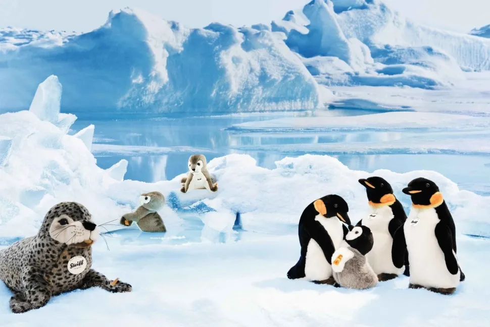 Steiff Knuffel Pinguin Flaps
