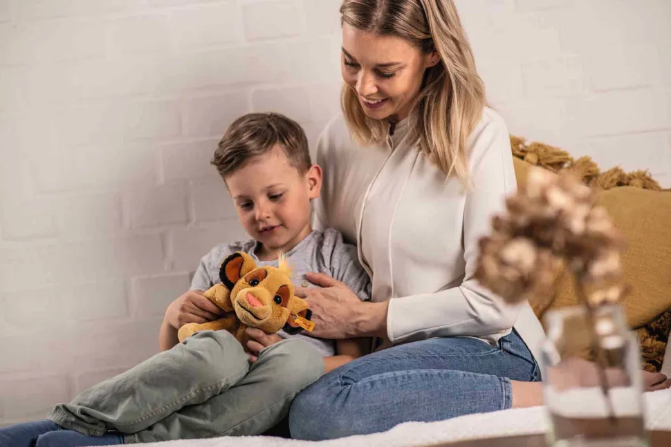 Steiff Knuffel Simba de Leeuw Disney 26cm