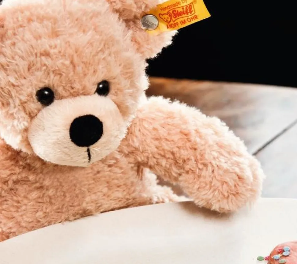 Steiff Knuffel Teddybeer Fynn beige 28cm