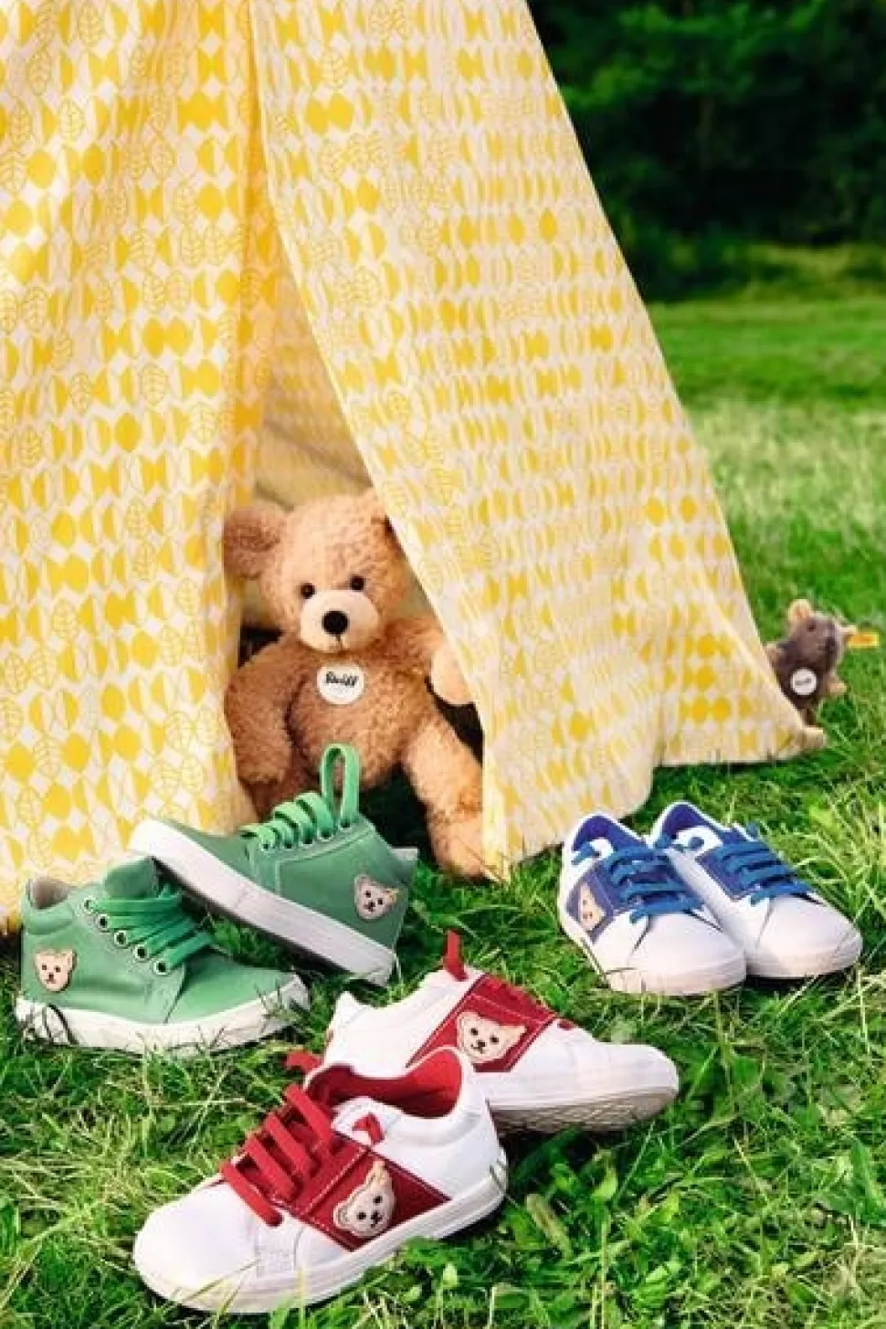 Steiff Knuffel Teddybeer Fynn beige 28cm