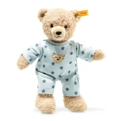 Steiff Knuffel Teddybeer Teddy and Me Blauw 25cm