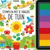 Stempelen met je vingers - De Tuin