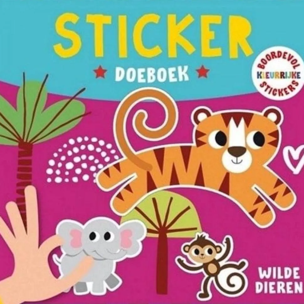 Sticker Doeboek Wilde Dieren
