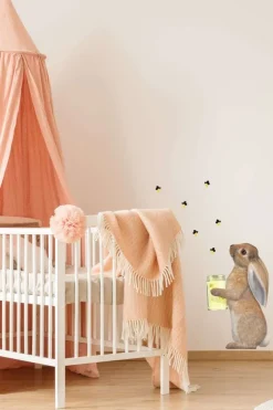 Sticky Tales Muursticker Konijn met Potje Vuurvliegjes