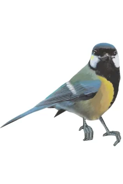 Sticky Tales Muursticker Kiki de Koolmees