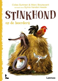 Stinkhond op de boerderij