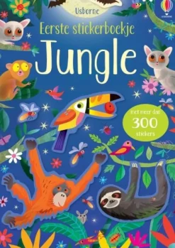 Uitgeverij Usborne Eerste stickerboekje Jungle