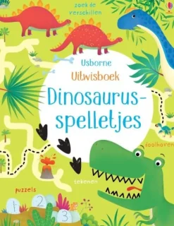 Uitwisboek Dinosaurusspelletjes