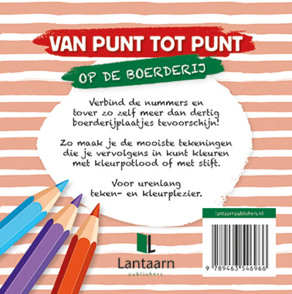 Van punt tot punt kids - op de boerderij
