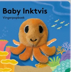 Vingerpopboekje Baby Inktvis