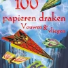 Vouwen & vliegen 100 papieren draken