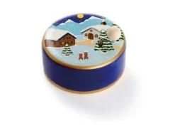 Weizenkorn Muziekdoos Boerderij Winter Hout