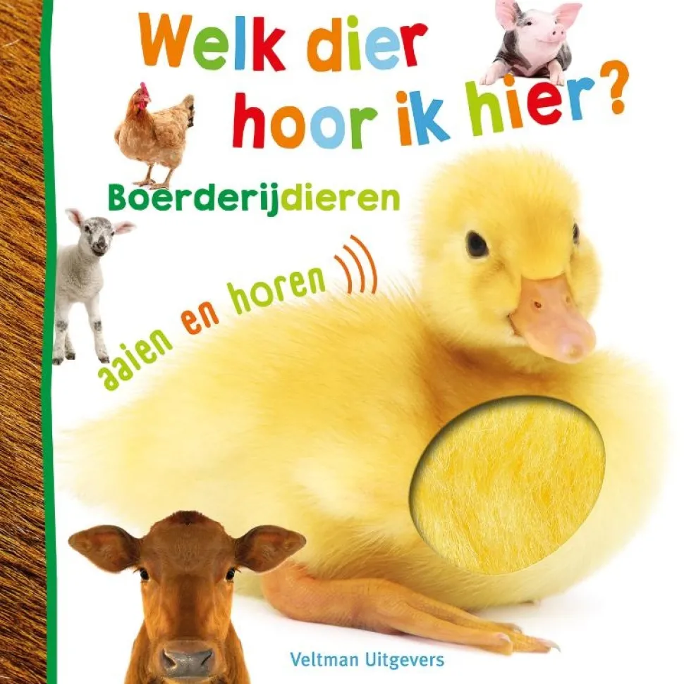 Welk dier hoor ik hier? Boerderijdieren