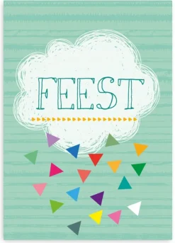 Wenskaart Feest