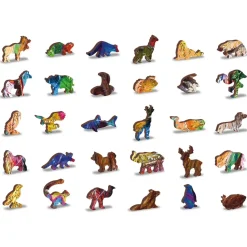 Wooden City Puzzel Hout Mystic Lion 505pcs