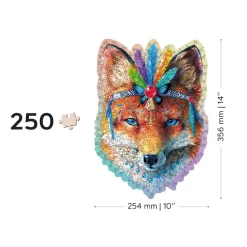 Wooden City Puzzel Hout Mystic Fox 250pcs