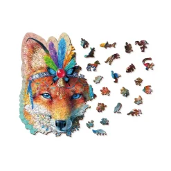 Wooden City Puzzel Hout Mystic Fox 250pcs