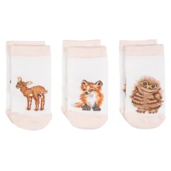 Wrendale Designs Little Forest Baby Socks Set - 6-12 Months