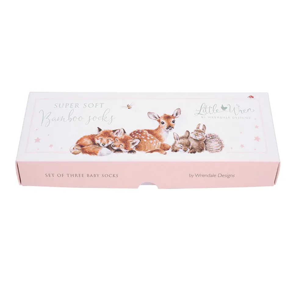 Wrendale Designs Little Forest Baby Socks Set - 6-12 Months