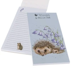 Wrendale Designs Magnetisch Notitieblokje Egel Love and Hedgehugs