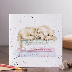 Wrendale Designs Wenskaart It's a Pup's Life