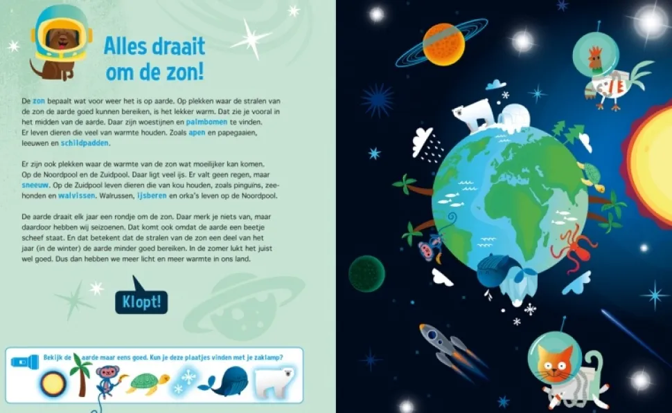 Zaklampboek Ontdek de seizoenen