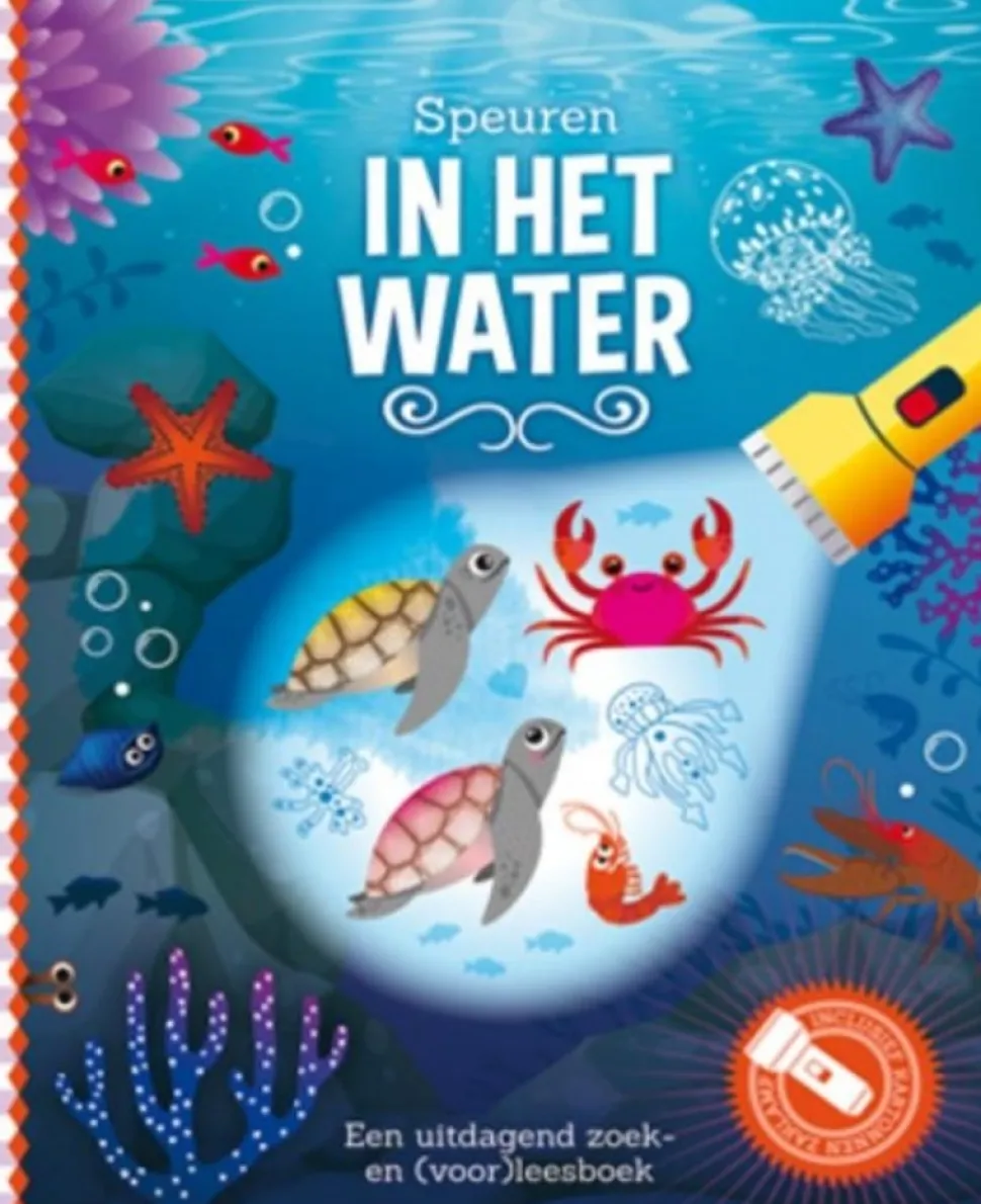 Zaklampboek Speuren in het water