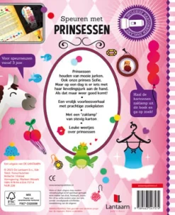 Zaklampboek Speuren met prinsessen