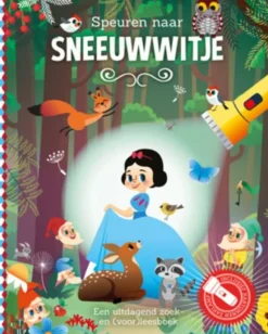 Zaklampboek Speuren naar Sneeuwwitje